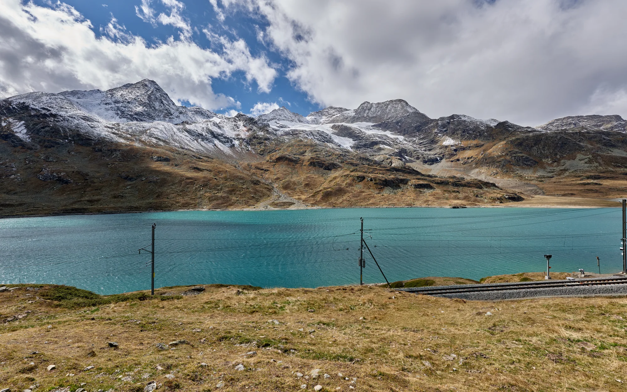 Berninapass / Passo del Bernina auf der Flüela · Albula · Bernina · Julier