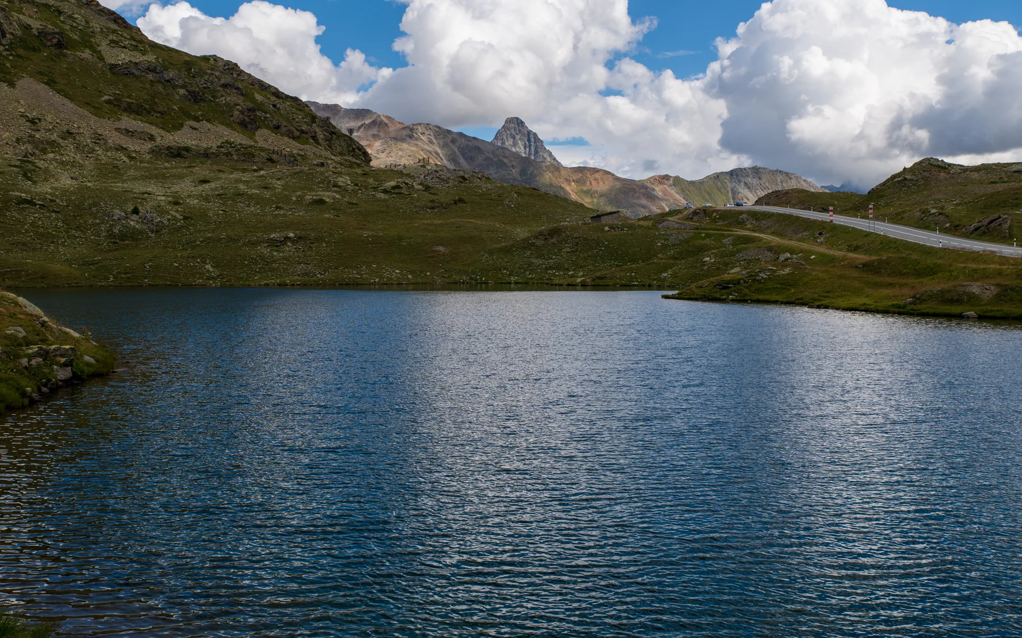 Berninapass / Passo del Bernina auf der Flüela · Albula · Bernina · Julier