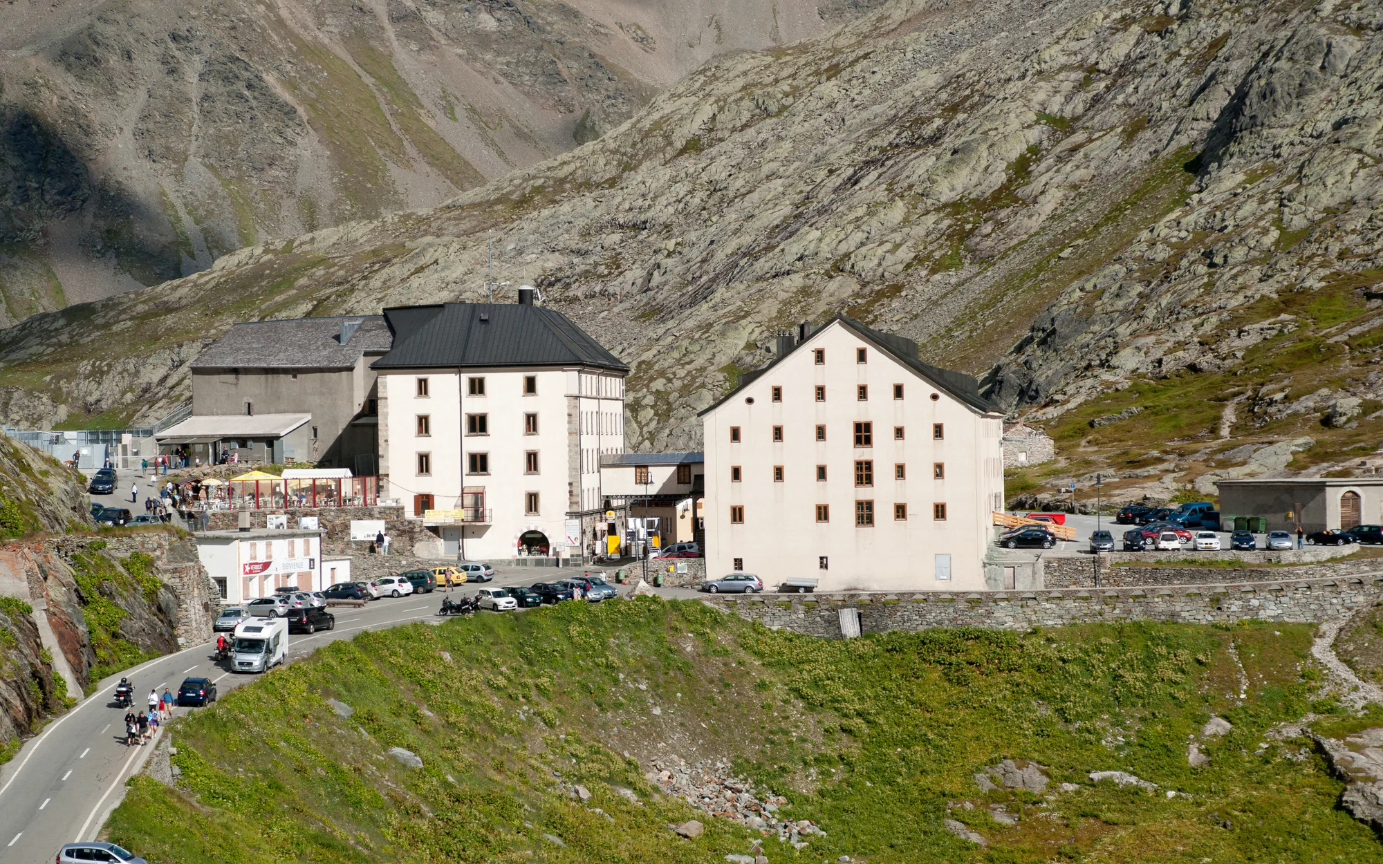 Col du Grand Saint Bernard / Grosser Sankt Bernhard auf der Simplon · Großer Sankt Bernhard