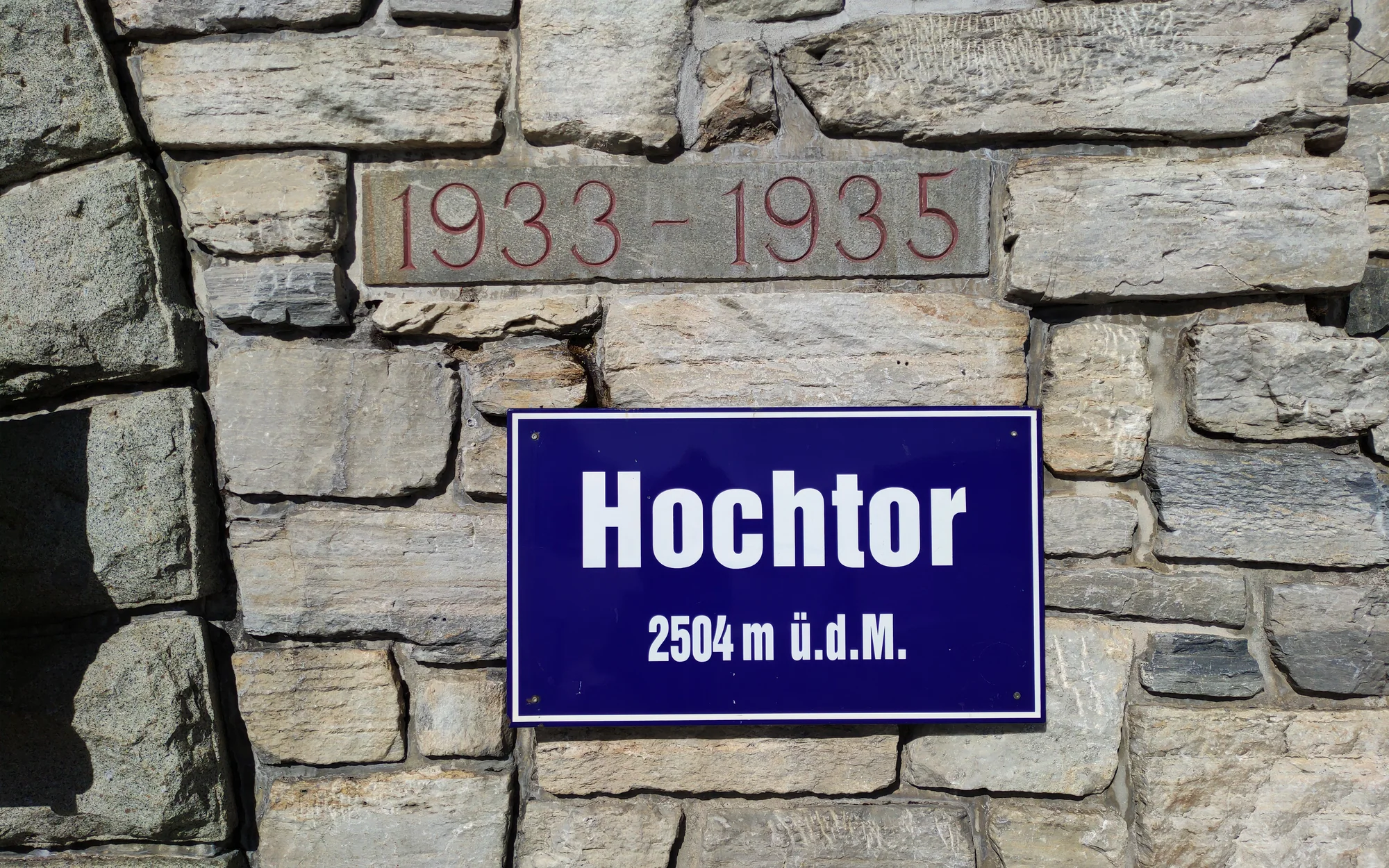 Großglockner Hochalpenstraße / Hochtor auf der Großglockner Hochalpenstraße