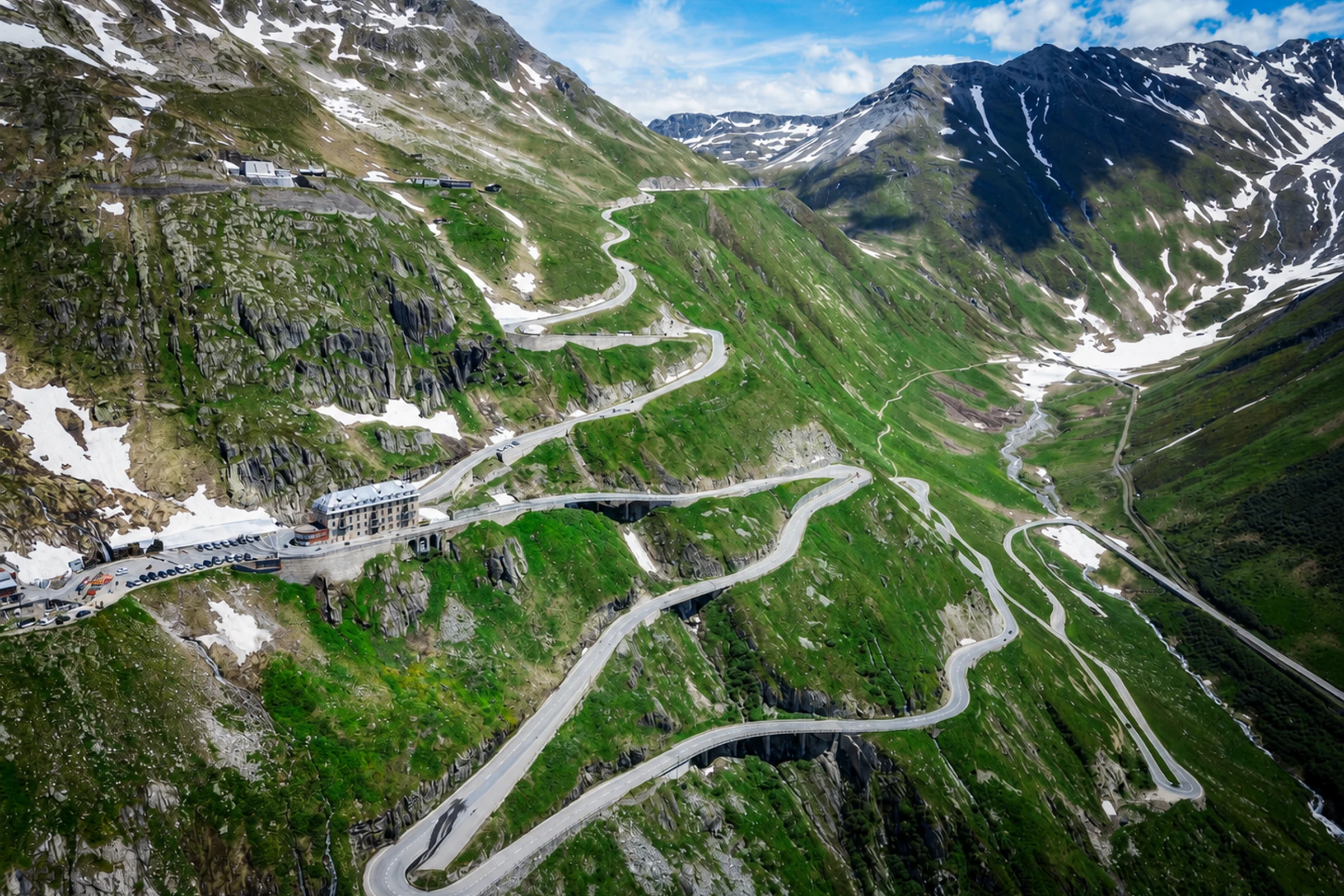 Furkapass auf der Susten · Furka · Grimsel