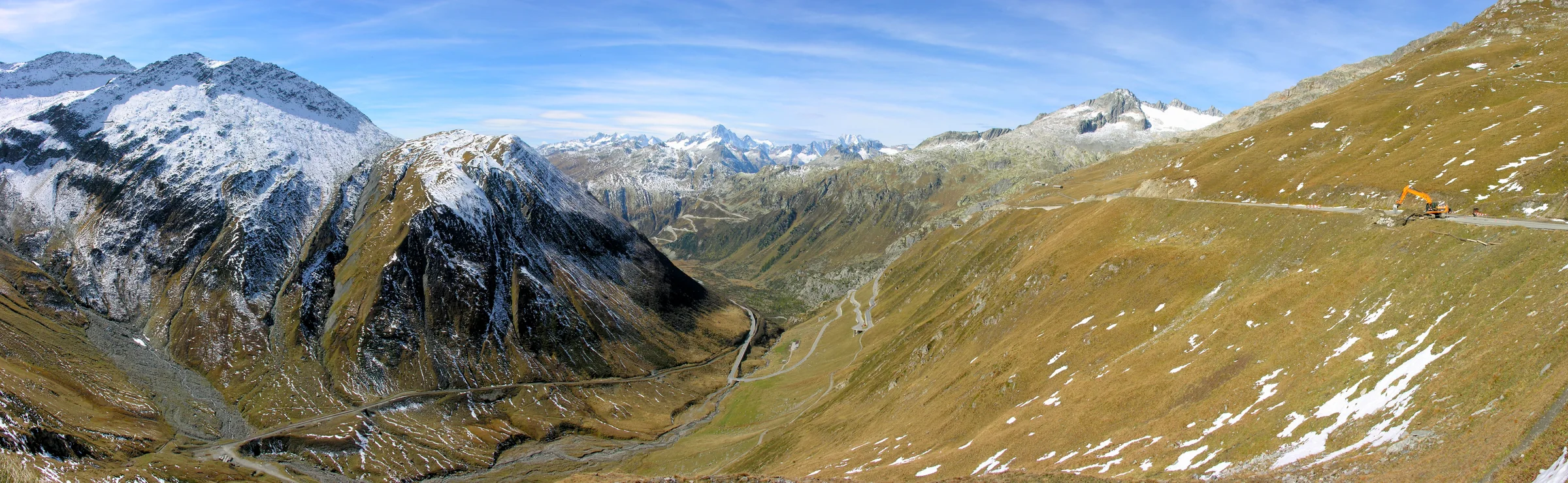 Furkapass auf der Susten · Furka · Grimsel