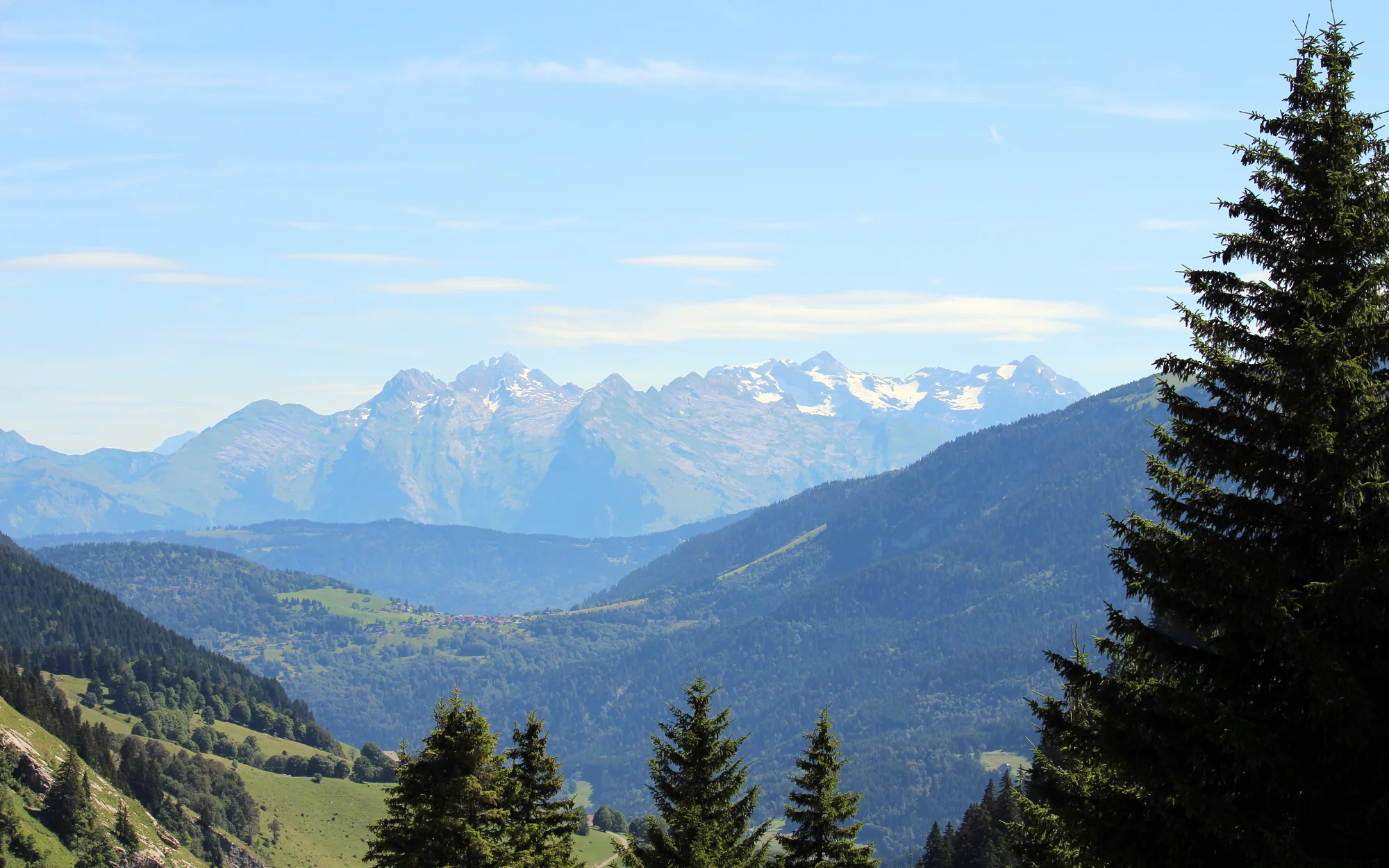 Col de la Colombière auf der Route des Grandes Alpes