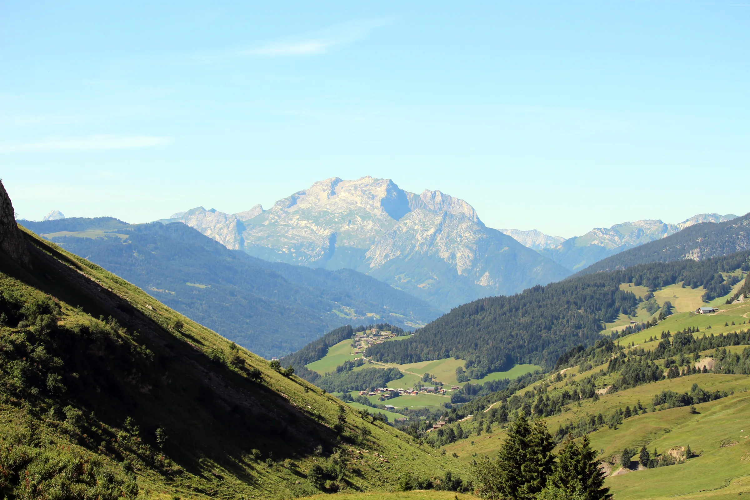 Col de la Colombière auf der Route des Grandes Alpes