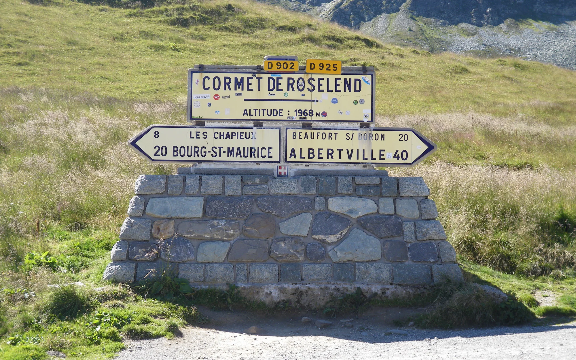 Cormet de Roselend auf der Route des Grandes Alpes