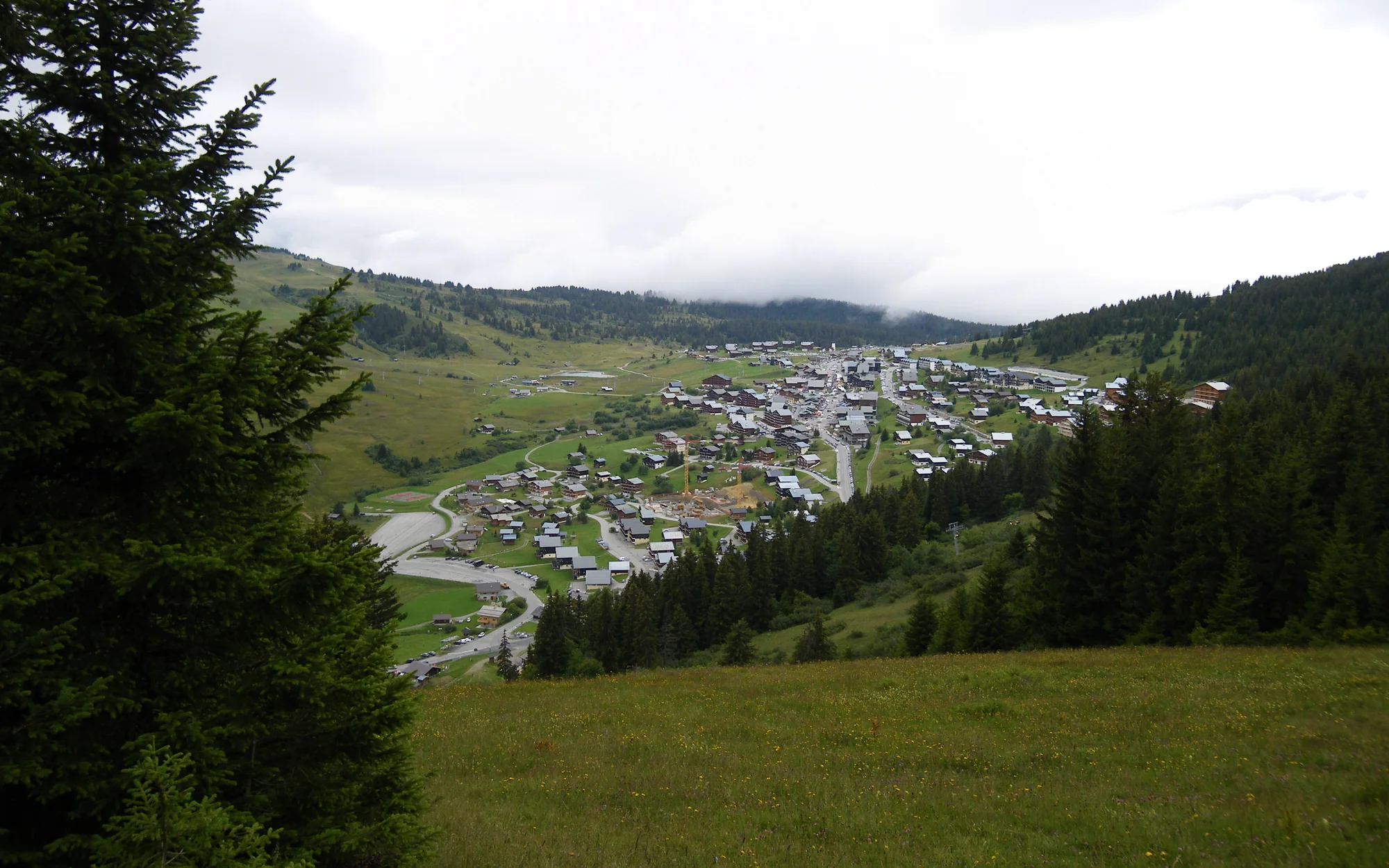 Col des Saisies auf der Route des Grandes Alpes