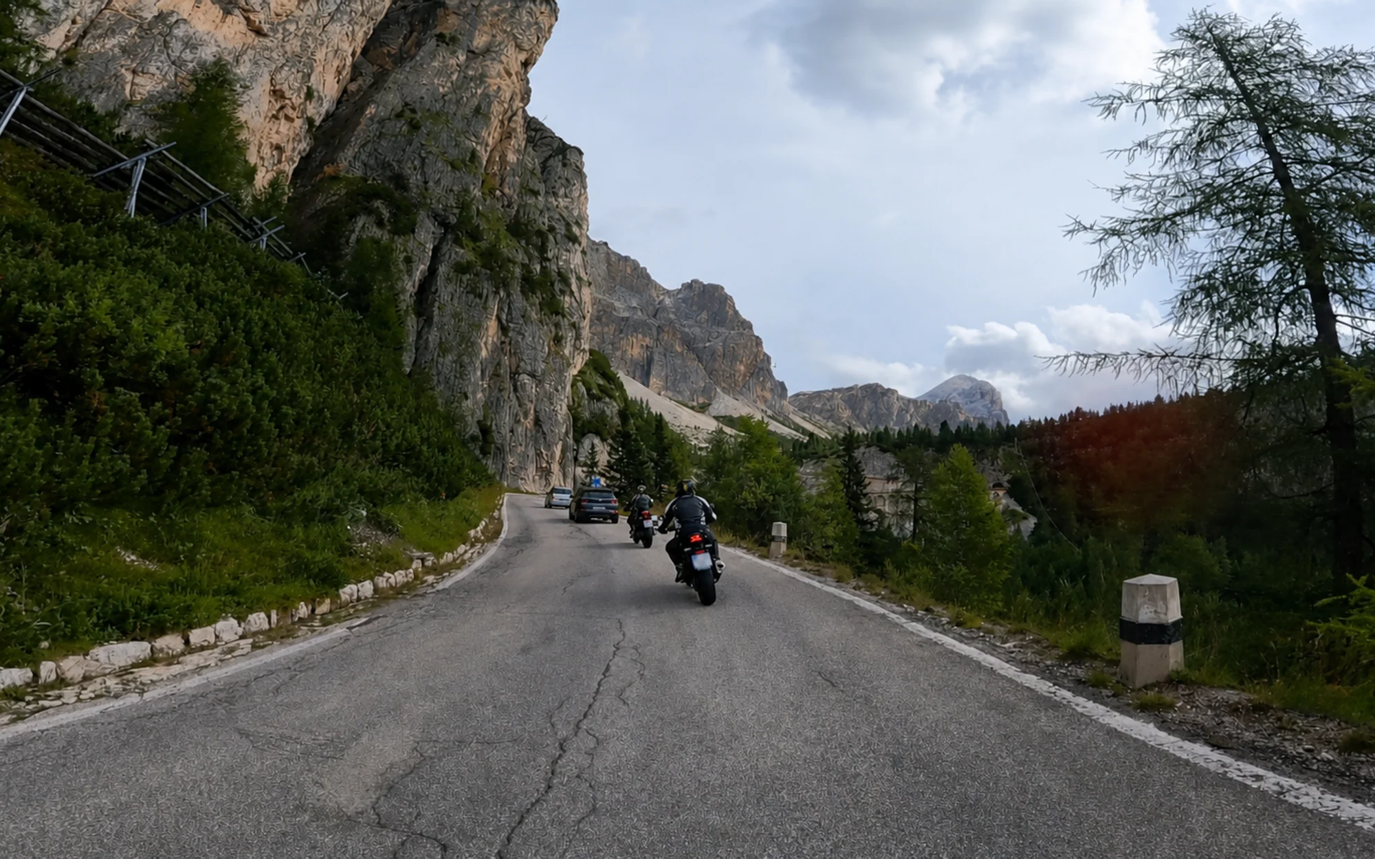 Impression vom Passo Falzarego