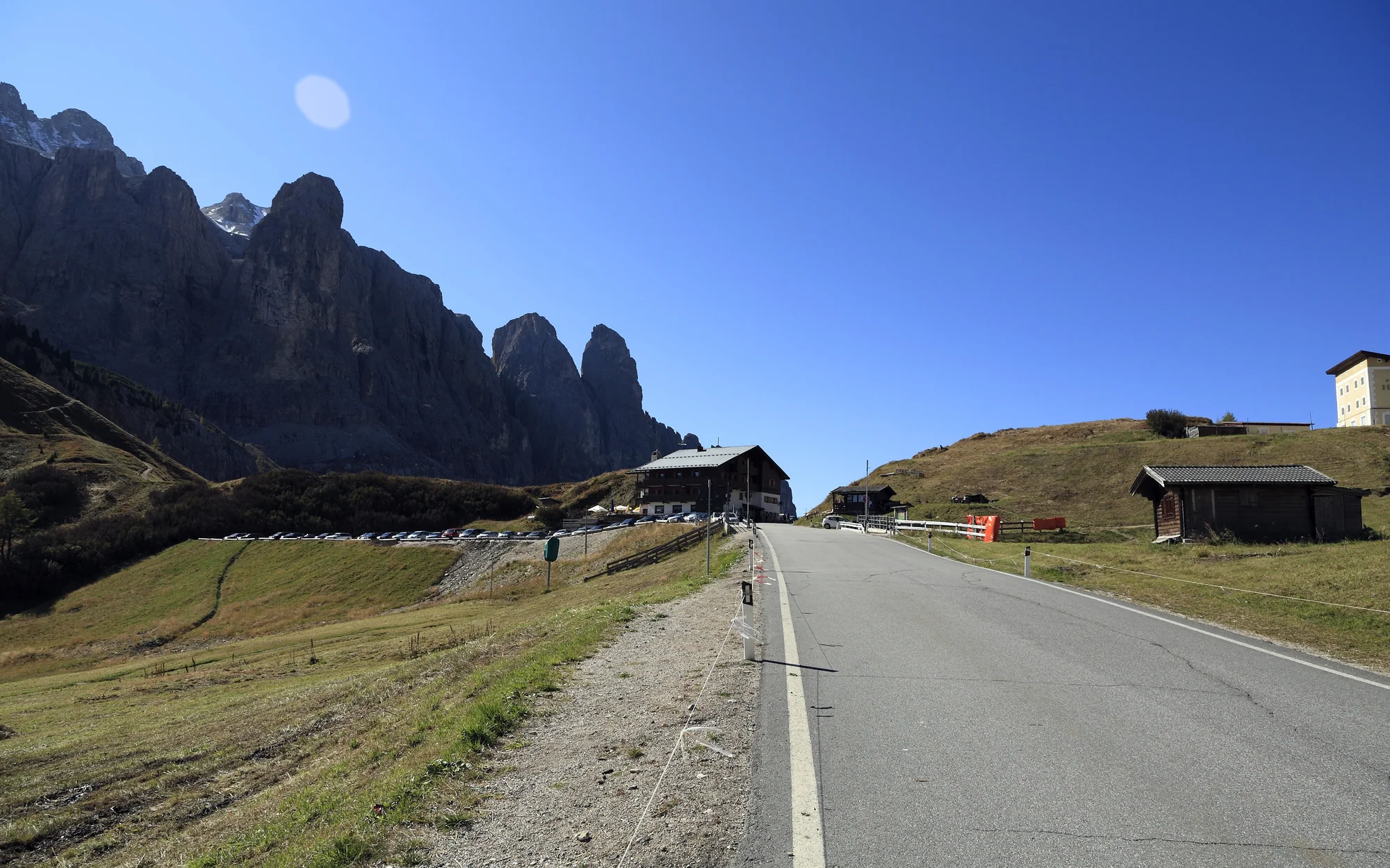 Passo Gardena / Grödner Joch auf der Sellaronda