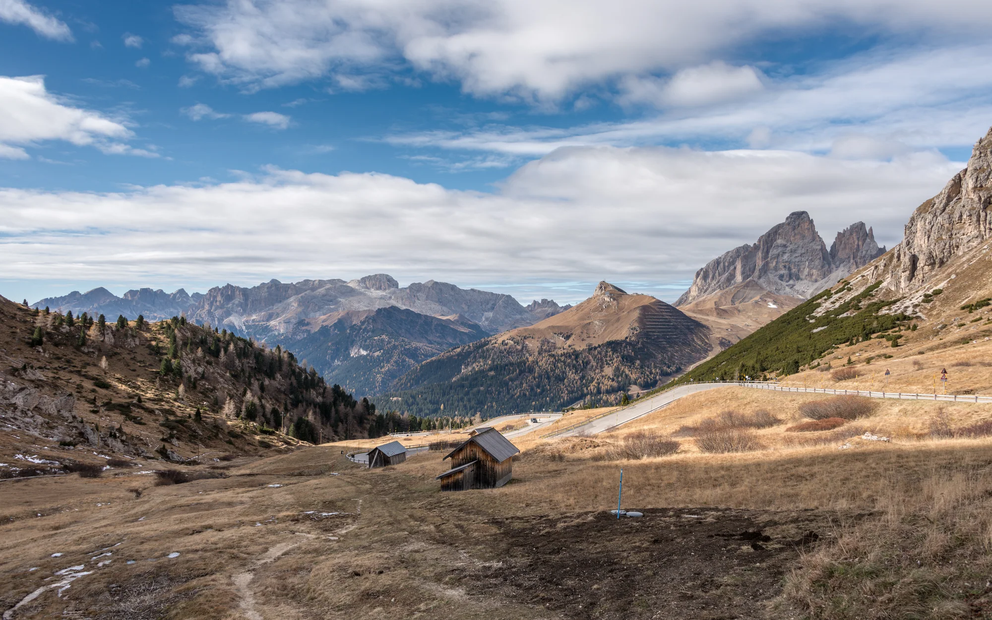 Passo Pordoi auf der Sellaronda